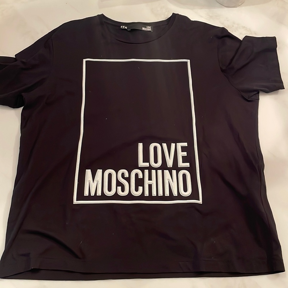 Like New Love Moschino Tee